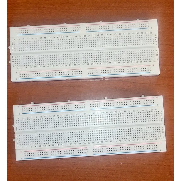 2 Breadboards 900-247 Round Hole 840 Tie Points Each Pro's Kit NEW Open Box - Picture 2 of 5